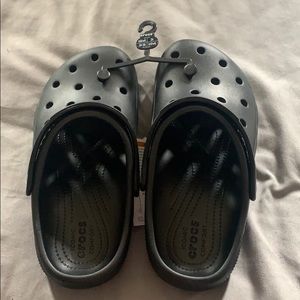 Crocs Black Size M6 W8, BRAND NEW